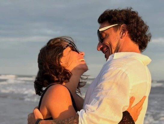 Nico Vázquez y Dai Fernández se mostraron muy enamorados tras su viaje a Mar del Plata