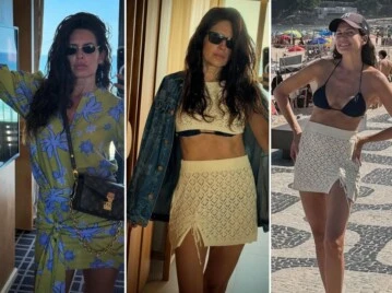 Lectura, playa y sol: así fueron las vacaciones de Isabel Macedo en Brasil