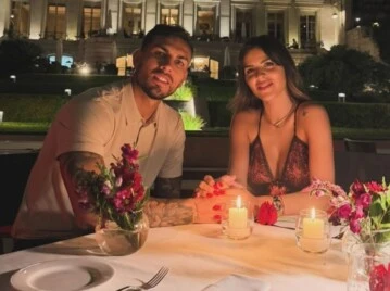 El íntimo festejo de Leandro Paredes y Camila Galante por su aniversario número 16