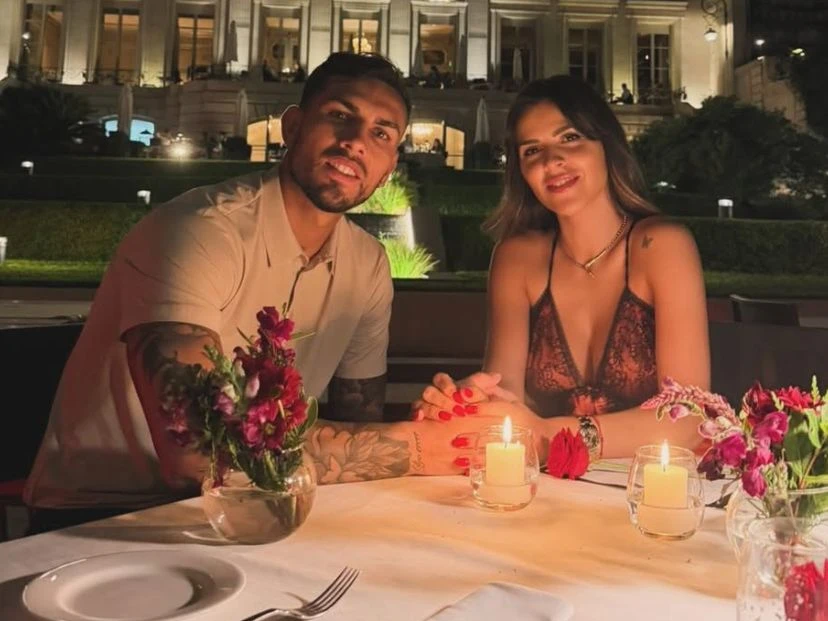 El íntimo festejo de Leandro Paredes y Camila Galante por su aniversario número 16