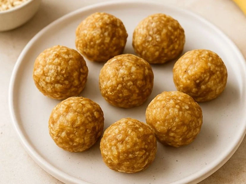 Bocaditos de banana y avena al horno: una receta rápida, rica y sin azúcar agregada