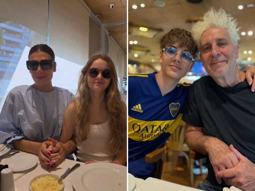 Flor de la V compartió cómo fue su domingo en familia junto a sus hijos y su marido