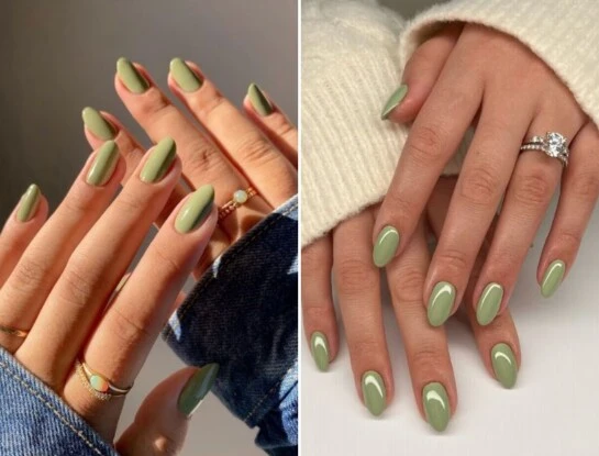 Matcha nails: la manicura viral que conquista la temporada con su verde suave y elegante