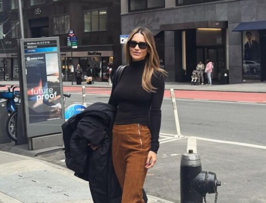 El look de María Vázquez en Nueva York que confirma una de las tendencias del invierno