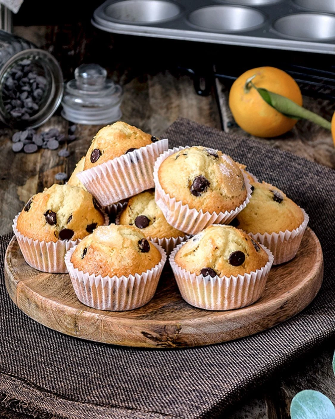 Disfruta de unos ricos muffins de mandarina. Foto: Pinterest. 