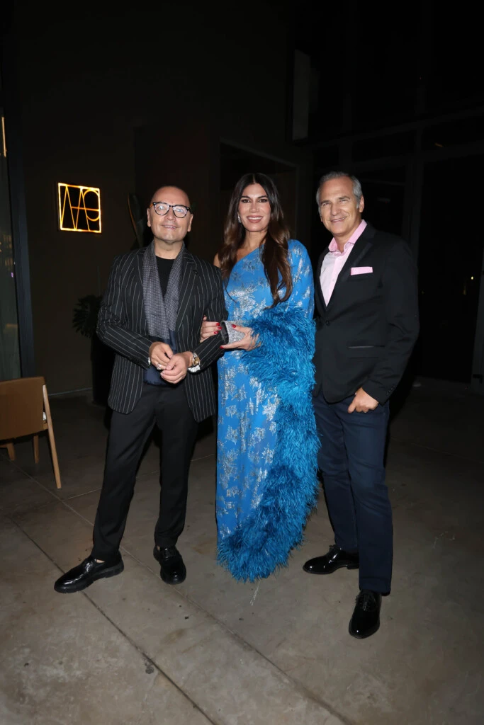 Fabián Medina Flores, Flor de la V y Javier Iturrioz.