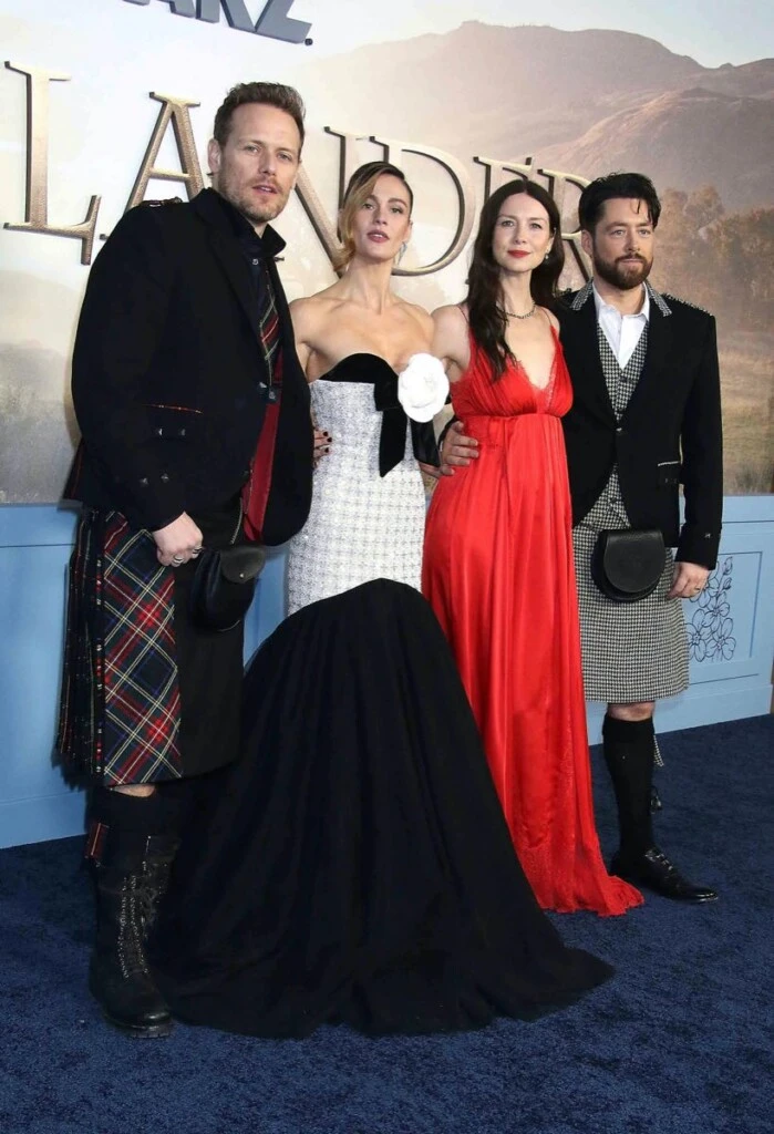 Sam Heughan, Sophie Skelton, Caitríona Balfe, Richard Rankin 