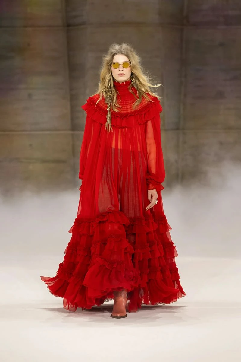 Desfile Chloé en Paris Fashion Week.