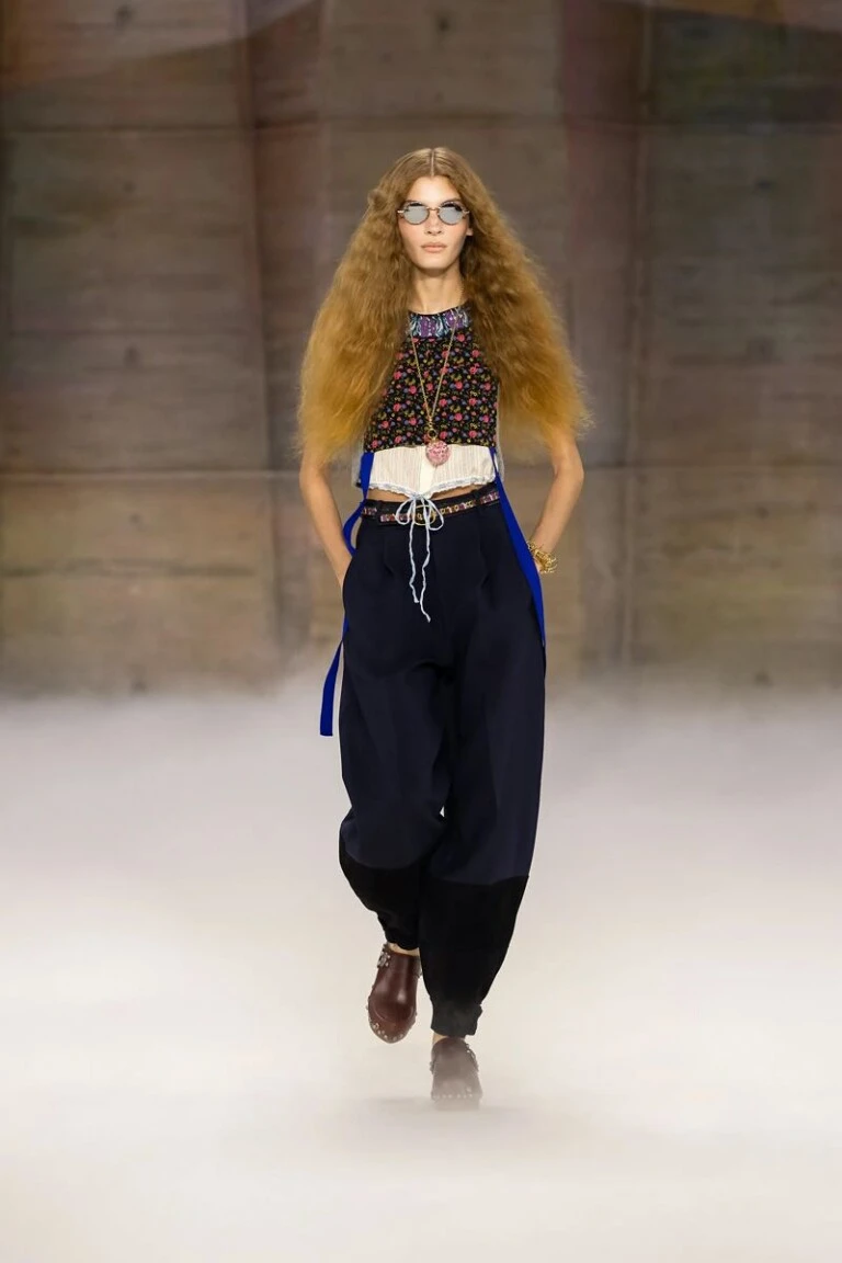 Desfile Chloé en Paris Fashion Week.