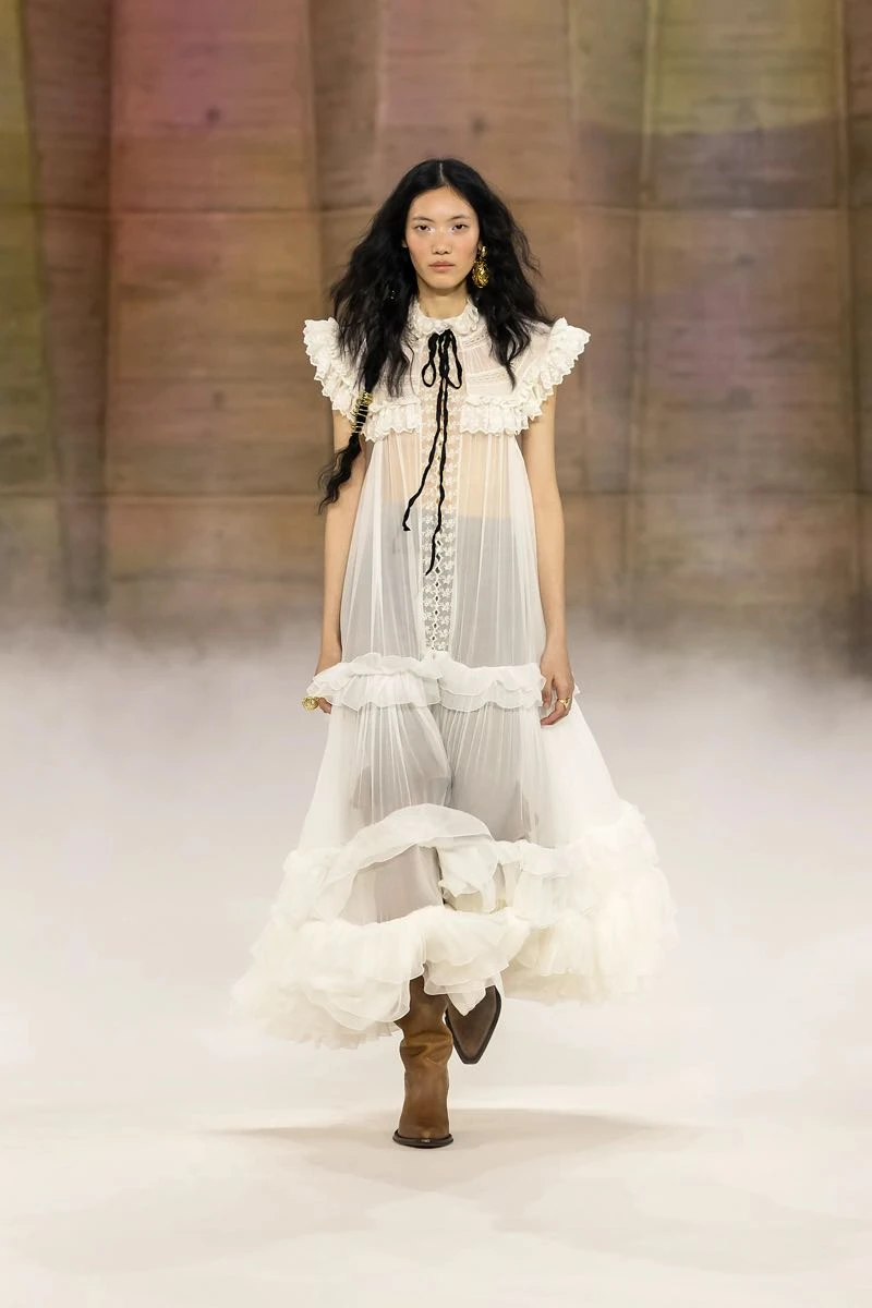 Desfile Chloé en Paris Fashion Week.