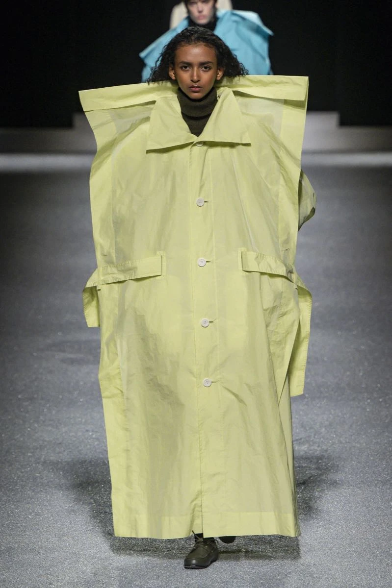 Desfile Issey Miyake.