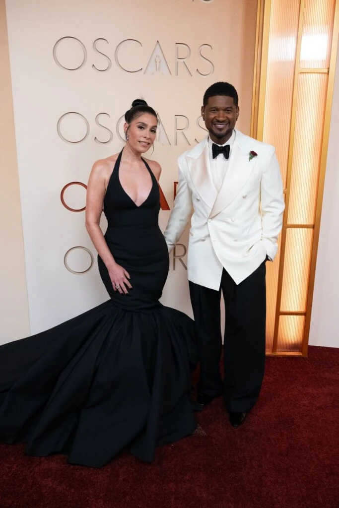 Jennifer Goicoechea and Usher