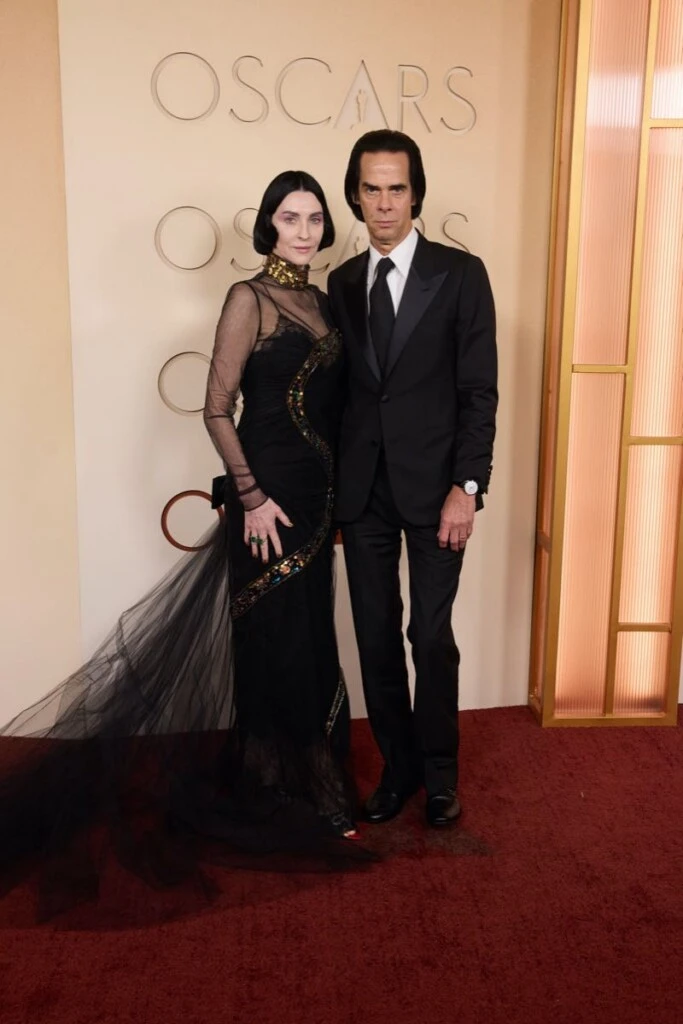 Susie Cave and Nick Cave