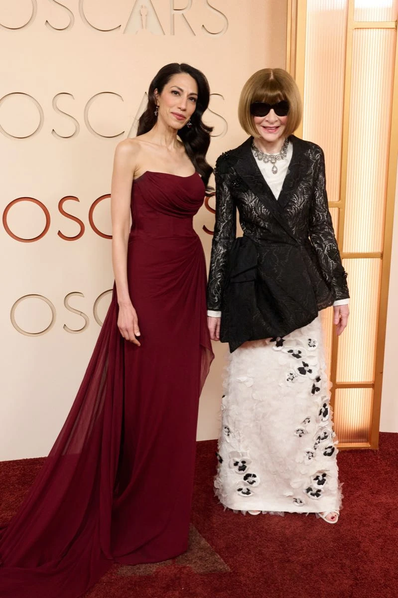 Huma Abedin and Anna Wintour