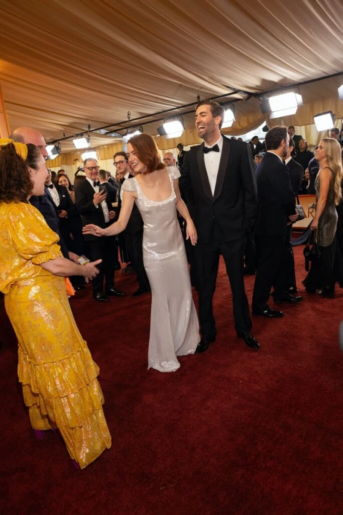 Emma Stone y Dave McCary  