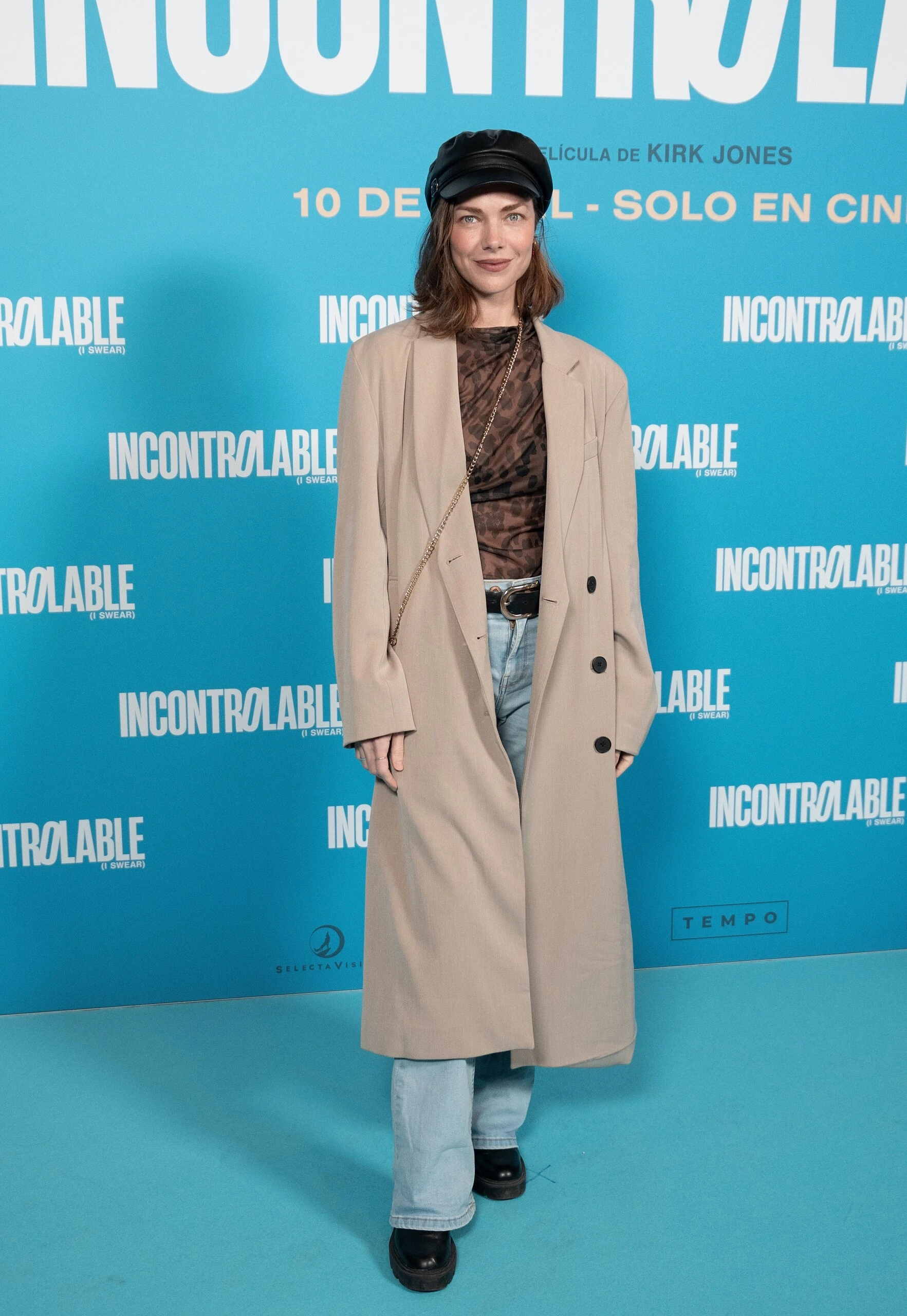 Laura Laprida en Madrid: el look relajado con guiños trendy que llevó a la premiere de I Swear