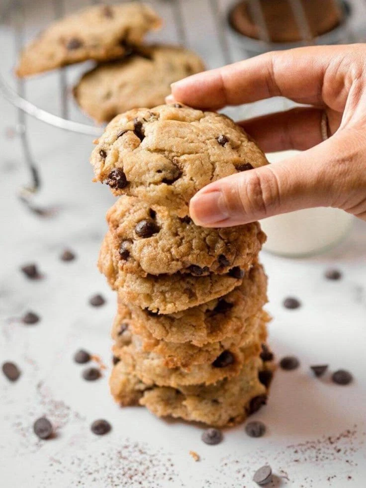 Cookies de garbanzo y chocolate amargo. Foto: Pinterest