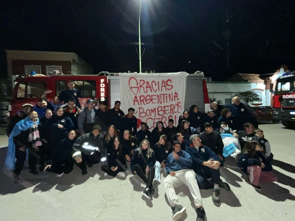 El agradecimiento de los vecinos