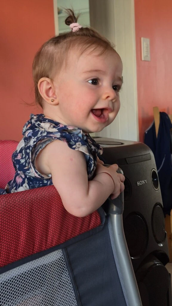 Aurora hoy tiene siete meses