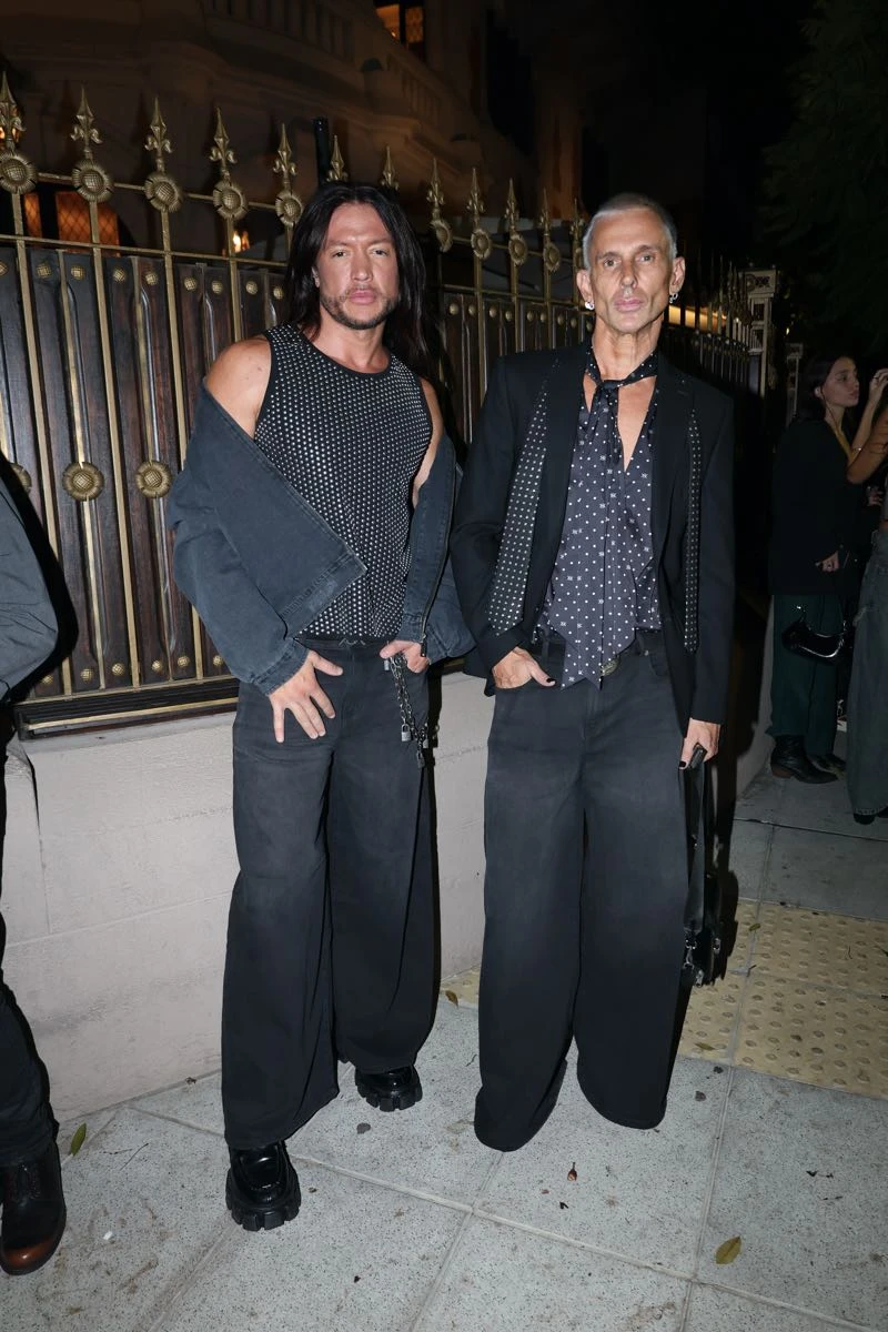 Los diseñadores Gustavo Pucheta y Fabián Paz.