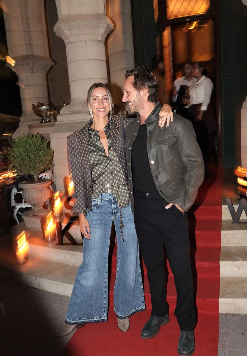 Anita Espasandín y Benjamín Vicuña.