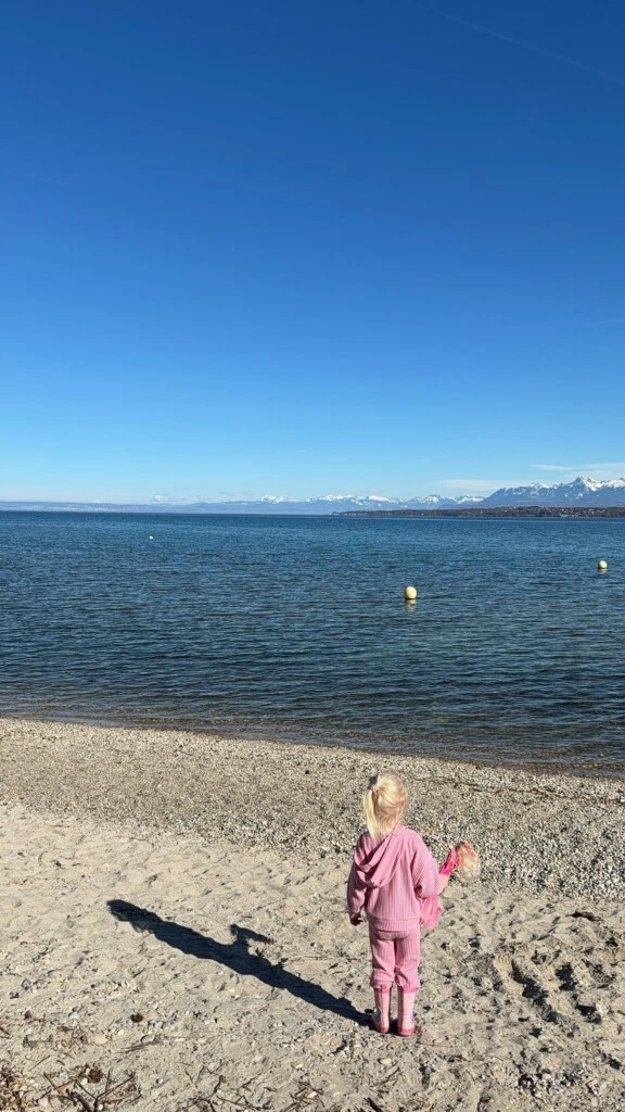 Elle, la hija mayor de Daniela Christiansson y Maxi López