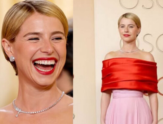 Oscars 2026: Jessie Buckley deslumbró con un vestido Chanel inspirado en Grace Kelly