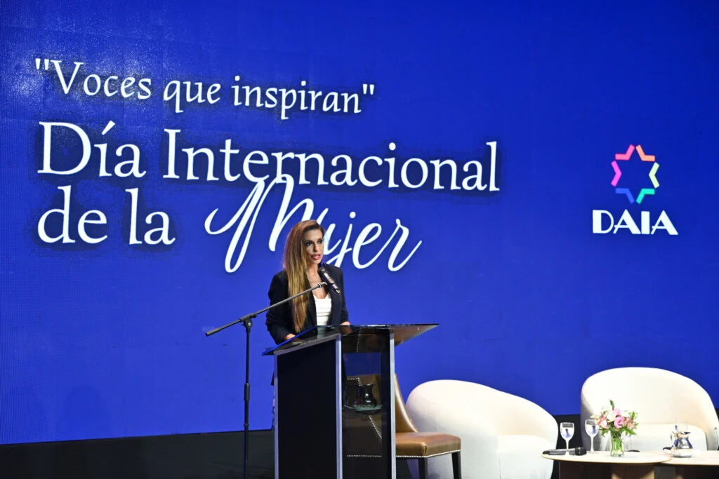 Guadalupe Vázquez, conductora del evento