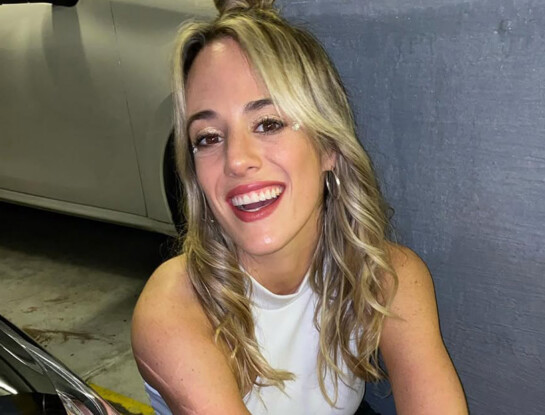 Mica Lapegüe confirmó su embarazo y mostró la "primera foto" de su bebé