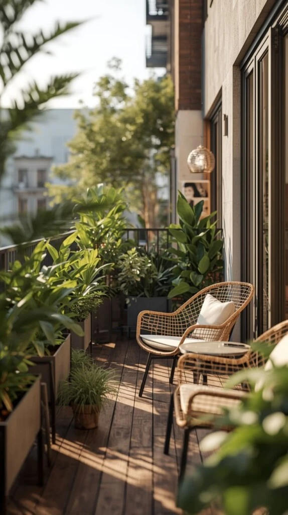 Cómo mantener el balcón en otoño