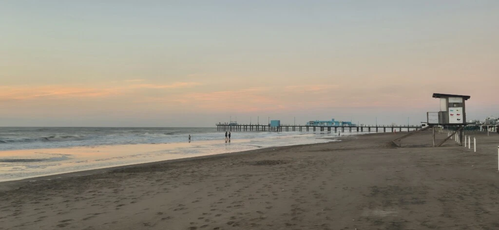 El muelle de Pinamar