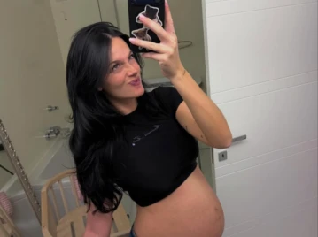 Oriana Sabatini contó cómo entró en trabajo de parto: fue en pleno partido de la Roma