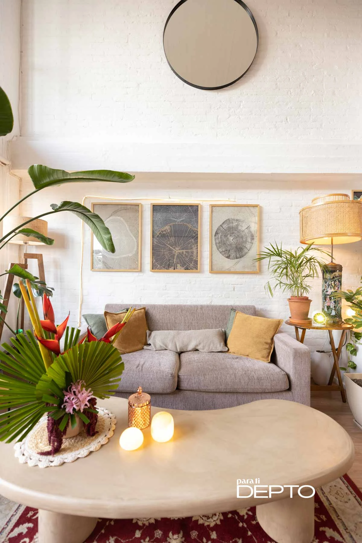 Comfort y una sala de estar para disfrutar y compartir. 