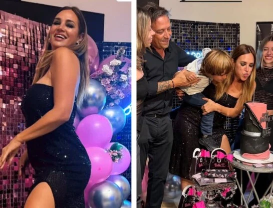 Las fotos del festejo de cumpleaños de Belén Francese