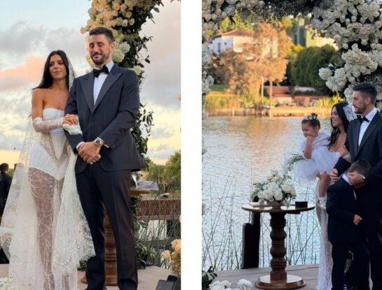 Así fue la boda de Paloma, la hija de Sergio Goycochea, y su novio Felipe