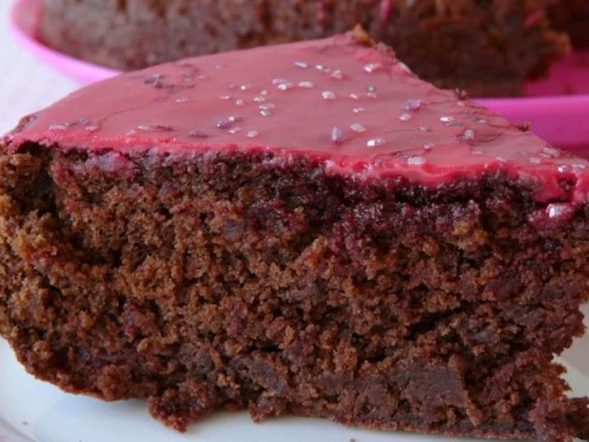 Budín de remolacha y chocolate