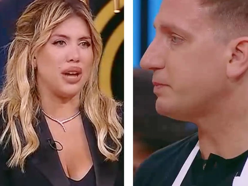 El emotivo discurso de Wanda Nara para despedir a Maxi López de MasterChef