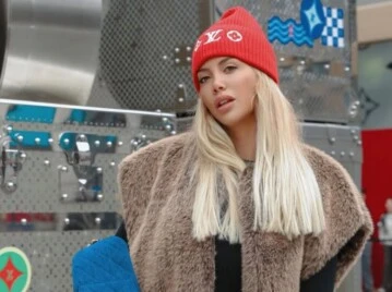 El look de Wanda Nara