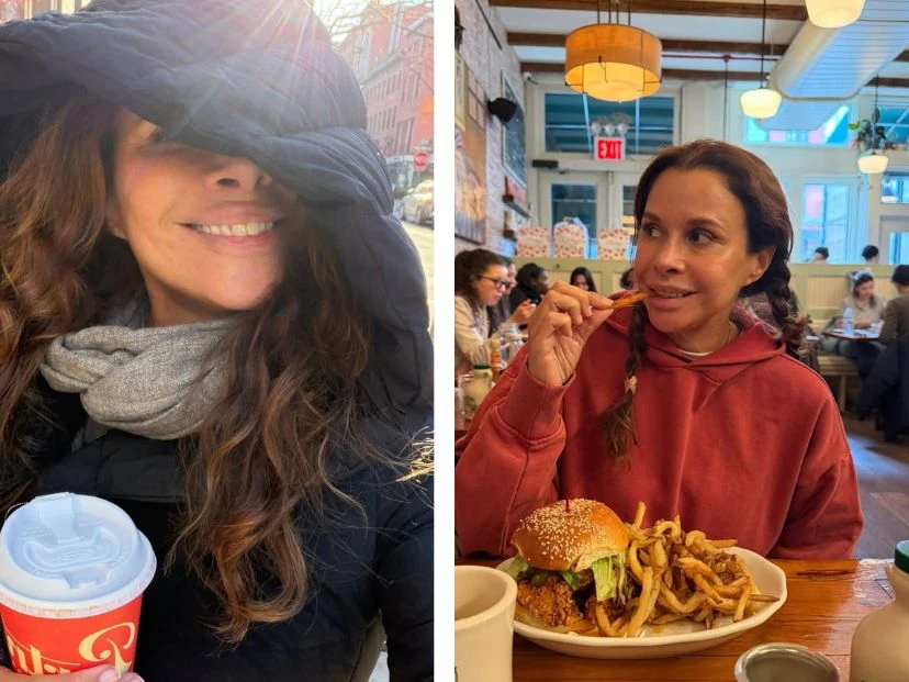 Las fotos de Julieta Ortega en su escapada a Nueva York