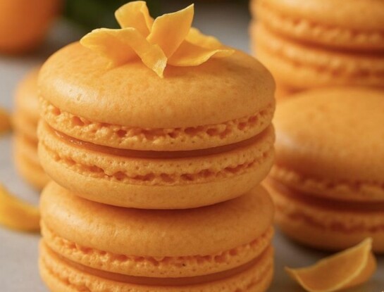 Macarons de naranja: la receta irresistible para aprovechar la fruta de estación