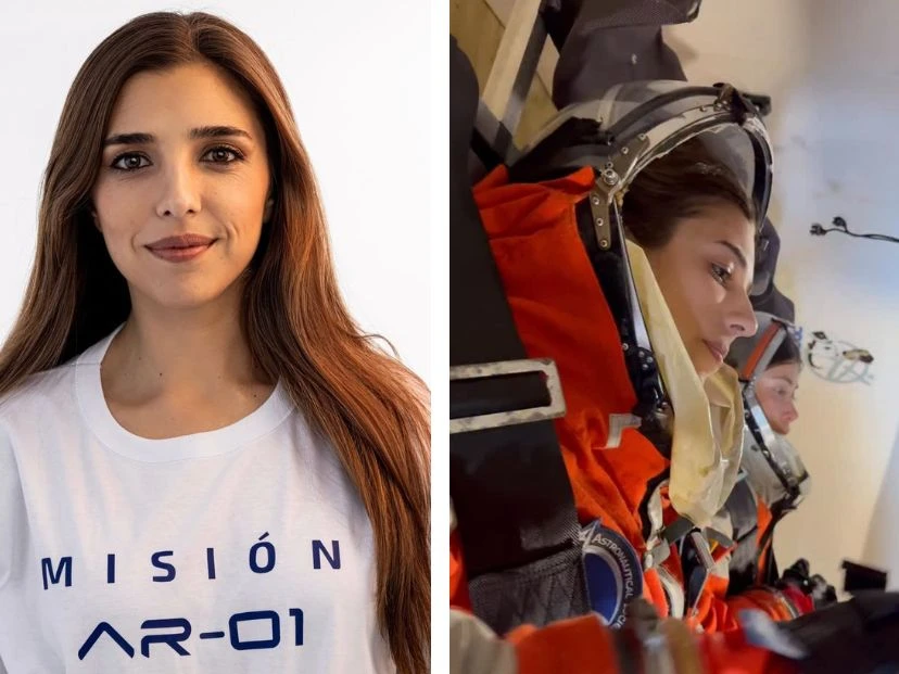 Noel de Castro, la primera astronauta argentina, destacó la participación de nuestro país en la misión a la Luna