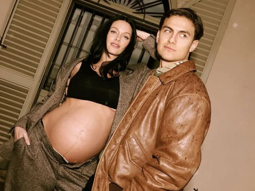 Paulo Dybala posteó la primera foto de su hija, Gia