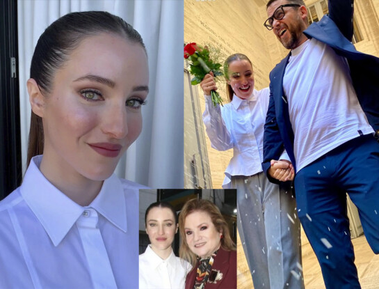 Rocío Hazán, la hija de Lucía Galán, se casó por civil con Damián Aramendi: las fotos del íntimo festejo