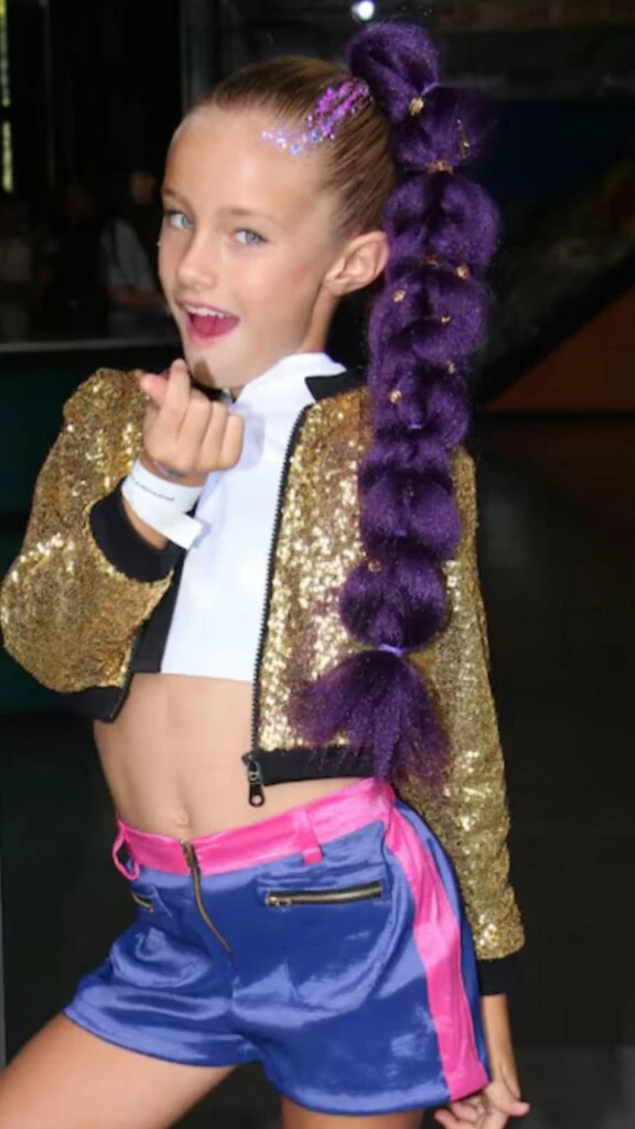 Matilda usó el traje de su personaje favorito. 