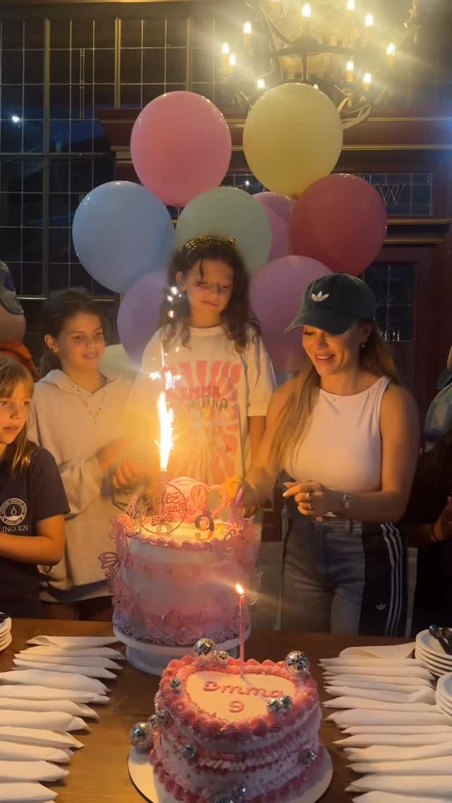 Así fue la fiesta soñada de Emma, la hija de Evangelina Anderson: celebró sus 9 años con las hijas de Wanda Nara y La Joaqui