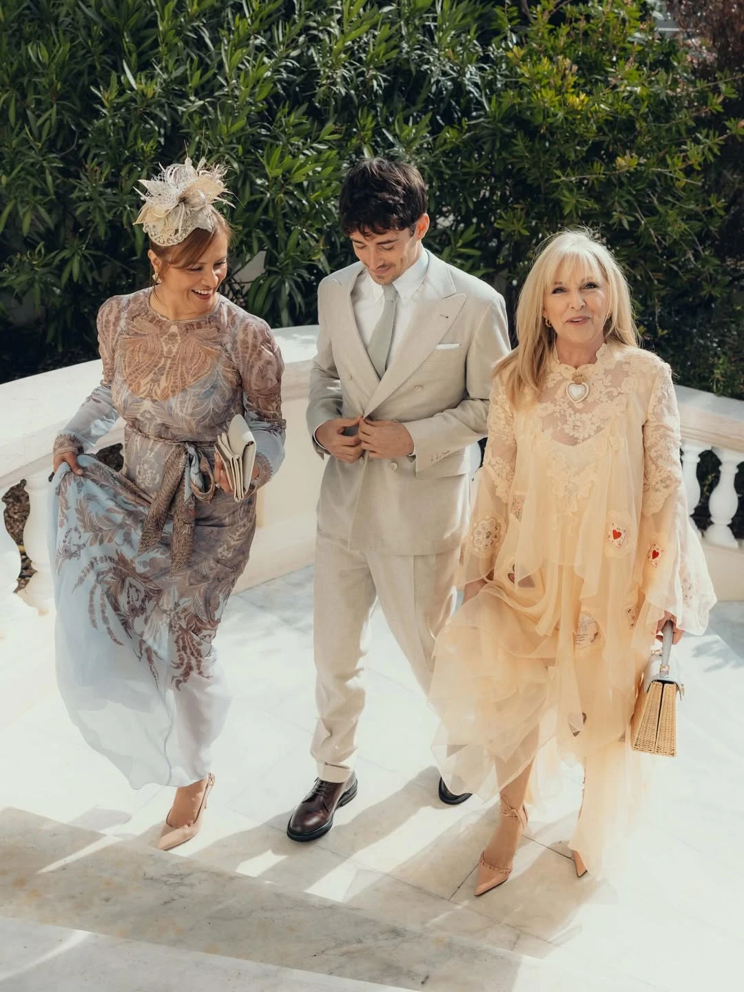 La boda secreta de Charles Leclerc y Alexandra Saint Mleux: fotos, vestido y detalles
