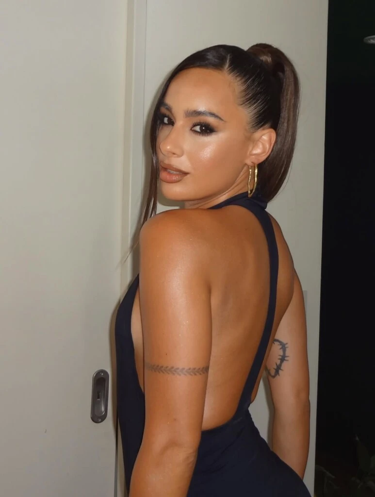 El look de Flor Jazmín. Foto: IG