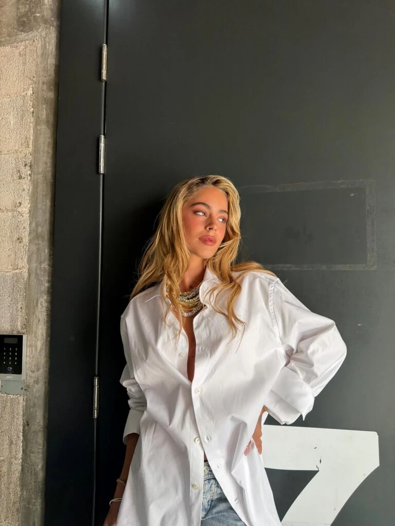 El look de Tini Stoessel. Foto: IG