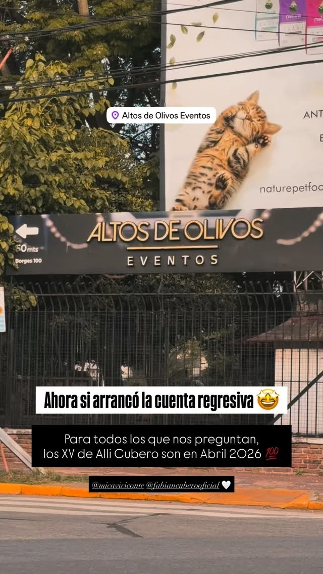 Viciconte confirmó que la celebración de Allegra será en abril. Foto: IG.