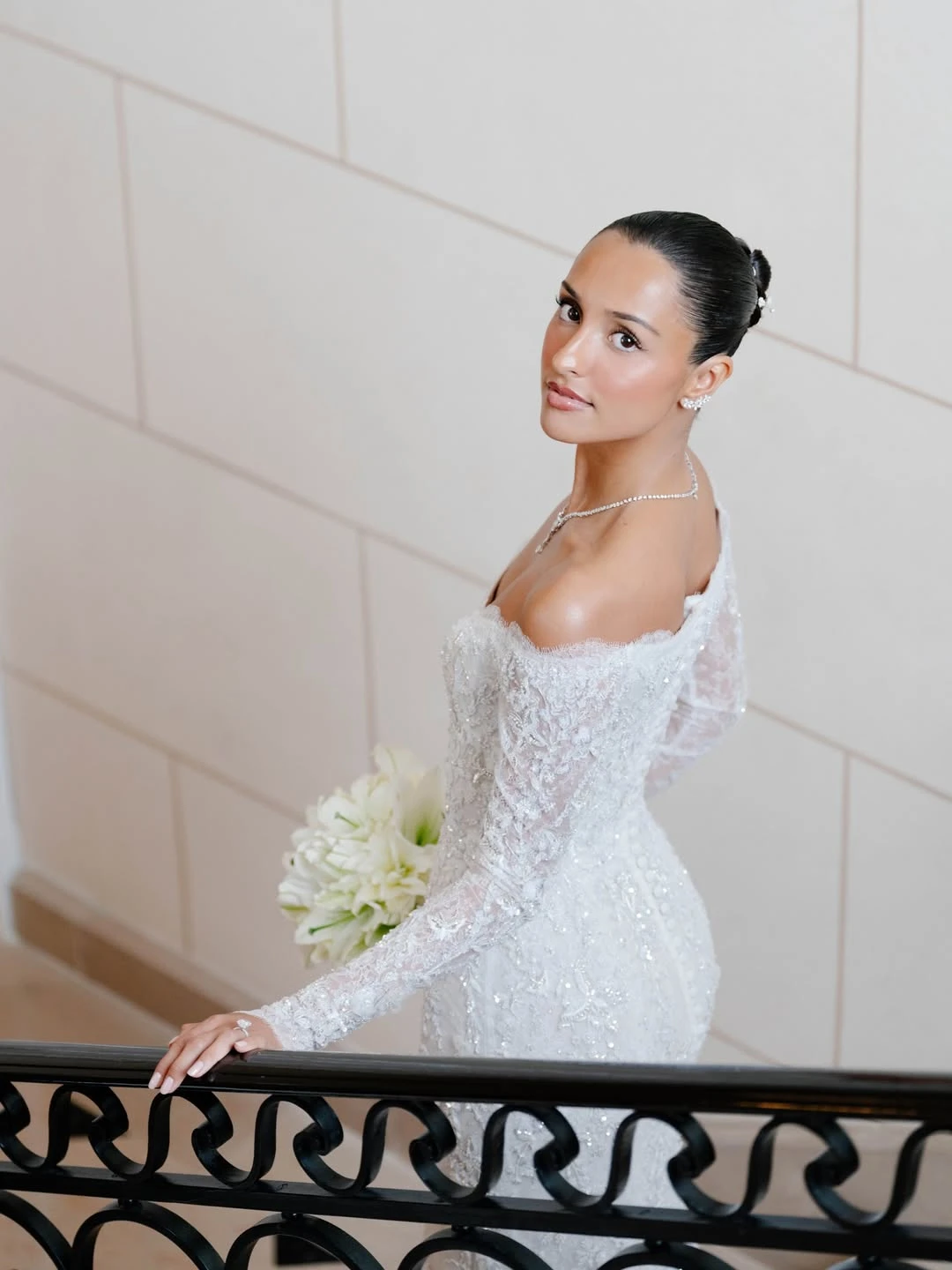 La boda secreta de Charles Leclerc y Alexandra Saint Mleux: fotos, vestido y detalles